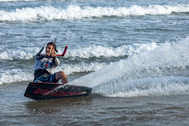 Kitesurf en Grèce