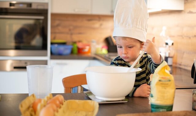 Cuisiner avec les enfants