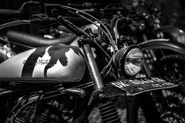 une moto d'occasion